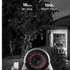 REOLINK RLC-410W - Security Camera Outdoor 4MP WiFi Security System Ap free